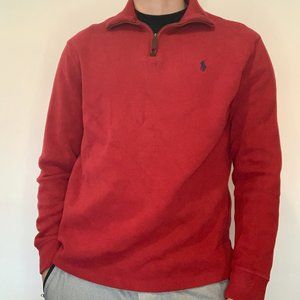 Mens Polo Ralph Lauren Red Sweater